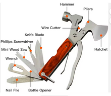 Load image into Gallery viewer, 18-in-1 Multi-Tool Hammer & Hatchet