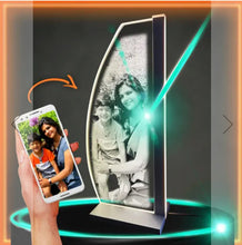 Load image into Gallery viewer, 3D Crystal Desk Lamp