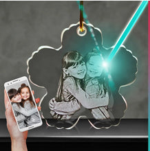 Load image into Gallery viewer, 3D Crystal Flower Ornament
