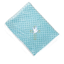 Load image into Gallery viewer, Embroidery Dove and Cross Blanket