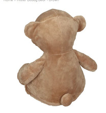 Load image into Gallery viewer, Personalized Noah Buddy Bear Plush Toy with Custom Embroidery | Soft and Cuddly Noah Buddy Bear with Custom Name Embroidery | Customizable Noah Buddy Bear Plush with Embroidered Name | Embroidered Noah Buddy Bear Plush Gift for Kids | Custom Noah Buddy Bear with Personalized Embroidery | Plush Noah Buddy Bear with Custom Embroidered Text | Personalized Plush Noah Buddy Bear with Custom Embroidery