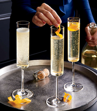 Load image into Gallery viewer, Edge square Champagne Flutes - Set of 2