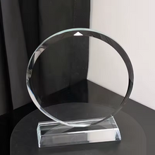 Load image into Gallery viewer, Elegant Circular Crystal Award