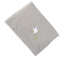 Load image into Gallery viewer, Embroidery Dove and Cross Blanket