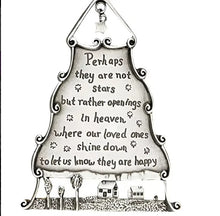 Load image into Gallery viewer, Metal  Memorial Ornaments 4 styles