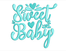 Load image into Gallery viewer, Sweet BABY Blanket-GREEN/BLUE