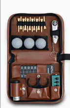 Load image into Gallery viewer, Premium Faux-Leather Golf Essentials Gift Set