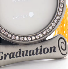 Load image into Gallery viewer, 3x3 inch Rhinestone Grad frame