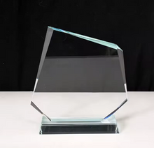 Load image into Gallery viewer, Slanted Glass Excellence Award