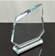 Load image into Gallery viewer, Slanted Glass Excellence Award