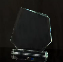 Load image into Gallery viewer, Slanted Glass Excellence Award