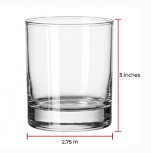 Load image into Gallery viewer, Old Fashioned whiskey glass 6.5 0z