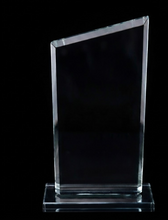 Load image into Gallery viewer, Angled Glass Excellence Award