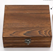 Load image into Gallery viewer, Whiskey Stones and Whiskey Glasses Set with Wood Box