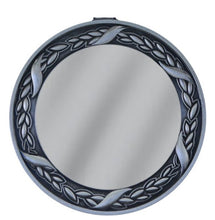 Load image into Gallery viewer, Antique silver medal with black ribbon