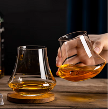Load image into Gallery viewer, Brandy Irish whiskey glass filled with whiskey – stylish drinkware gift idea for Canadian whiskey enthusiasts