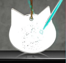 Load image into Gallery viewer, 3D Crystal Cat Ornament
