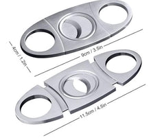 Load image into Gallery viewer, Cigar Cutter - Stainless Steel | Cigar cutters online | Cigar cutters online Calgary | Cigar cutters online Canada | Stainless steel cigar cutter | Online gift shop Calgary | Online gift shop Canada | Gift shop in Calgary | Engraver in Canada | Engraver in Calgary