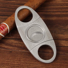 Load image into Gallery viewer, Cigar Cutter - Stainless Steel | Cigar cutters online | Cigar cutters online Calgary | Cigar cutters online Canada | Stainless steel cigar cutter | Online gift shop Calgary | Online gift shop Canada | Gift shop in Calgary | Engraver in Canada | Engraver in Calgary | Stainless Steel Cigar Cutter on Engraving Reimagined