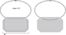 Load image into Gallery viewer, Decanter Tags with adjustable chain