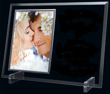 Load image into Gallery viewer, Custom engraved wedding photo frame – Elegant keepsake gift for couples in Canada