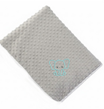 Load image into Gallery viewer, Embroidery Elephant Design Blanket
