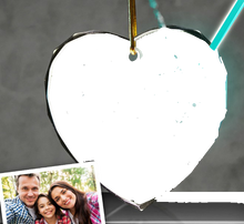 Load image into Gallery viewer, 3D Crystal Heart Ornament
