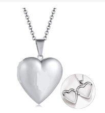 Load image into Gallery viewer, Heart Medical Alert Locket Necklace | Necklace online Calgary | Necklace online Canada | | Engraver in Calgary | Best engraver in Canada | Online Gift shop Calgary | Online gift shop Canada