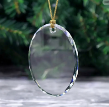 Load image into Gallery viewer, Portrait Oval glass ornament