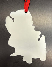 Load image into Gallery viewer, Rudolph the Red-Nosed Reindeer & Santa Ornament