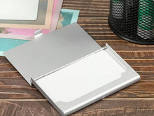Load image into Gallery viewer, Business Card Case Silver