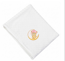 Load image into Gallery viewer, Sleepy Teddy bear on the Moon-Pink