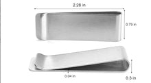 Load image into Gallery viewer, Thin Money Clip- Stainless steel