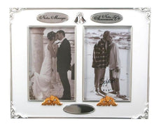 Load image into Gallery viewer, 4x6 Twin Wedding/50th Anniversary Photo Frame