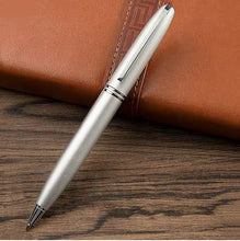 Load image into Gallery viewer, Twist Action Ballpoint Luxury Pen- Silver