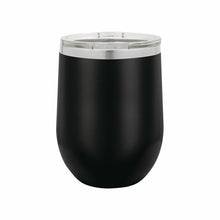 Load image into Gallery viewer, SWIG 12oz Stemless Wine Cup with Lid - Black