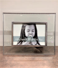 Load image into Gallery viewer, Glass Frame with Silver trim -4x6