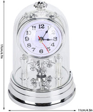 Load image into Gallery viewer, Acrylic Dome Table Clock, European Vintage Style Battery Operated Retirement Gifts in Canada