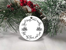 Load image into Gallery viewer, Customized Photo Memorial with Photo Christmas Ornament- Angel Wings