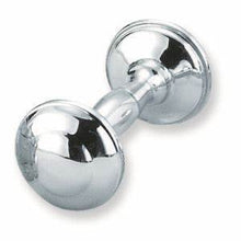 Load image into Gallery viewer, Silver Plated Baby Rattle