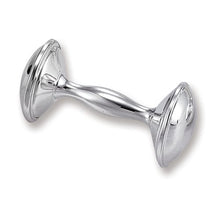 Load image into Gallery viewer, Silver Plated Baby Rattle