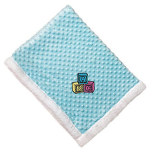 Load image into Gallery viewer, Embroidery Kid Block Design Blanket

