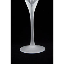 Load image into Gallery viewer, Frosted Tulip champagne flutes - wedding gifts in Canada