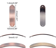 Load image into Gallery viewer, Curved Metal Brass Plate