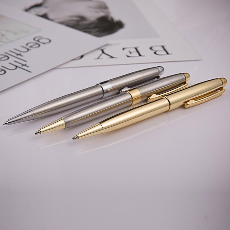 Executive Ballpoint Pen- Silver – Engraving Reimagined