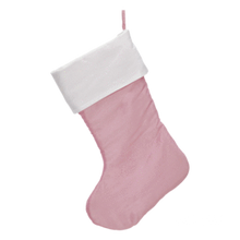 Load image into Gallery viewer, Faux Silk Stocking- White Cuff