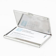 Load image into Gallery viewer, Green Metal Card Case