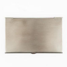 Load image into Gallery viewer, Green Metal Card Case