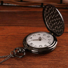 Load image into Gallery viewer, Matte Gun Metal Pocket Watch
