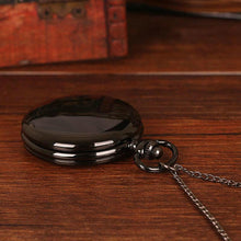 Load image into Gallery viewer, Matte Gun Metal Pocket Watch